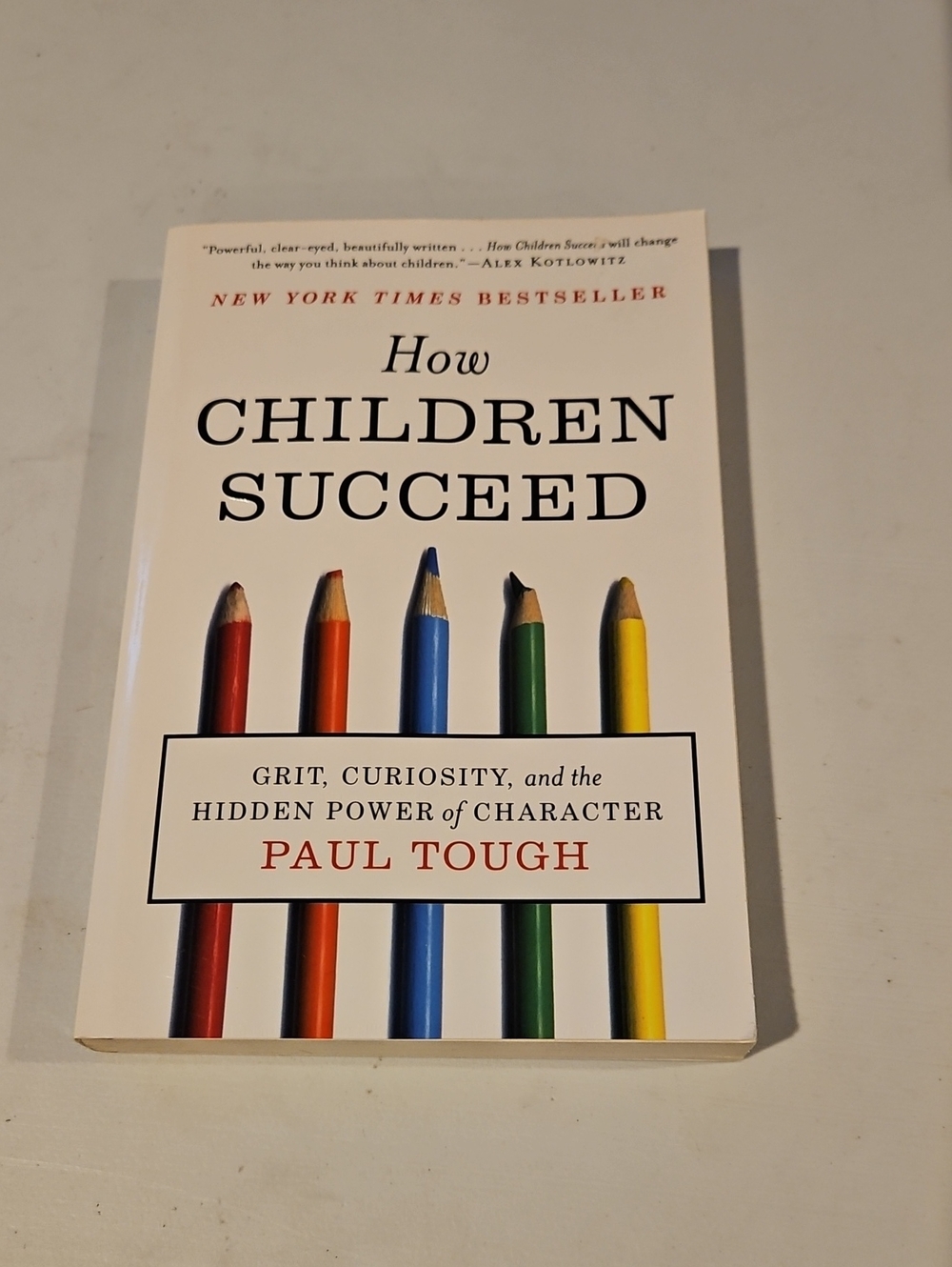 How Children Succeed by Paul Tough